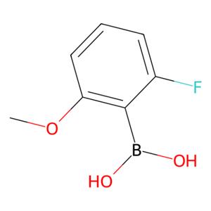 aladdin 阿拉丁 F104267 2-氟-6-甲氧基苯基硼酸 (含不定量的酸酐) 78495-63-3 98%