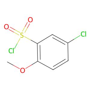 aladdin 阿拉丁 C122527 5-氯-2-甲氧基苯磺酰氯 22952-32-5 98%