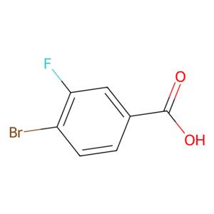 aladdin 阿拉丁 B123999 4-溴-3-氟苯甲酸 153556-42-4 98%