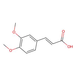 aladdin 阿拉丁 D100558 3,4-二甲氧基肉桂酸 2316-26-9 99%