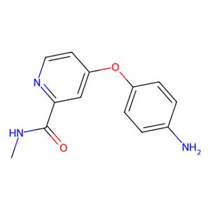 aladdin 阿拉丁 A124048 4-(4-氨基苯氧基)-N-甲基-2-吡啶甲酰胺 284462-37-9 98%