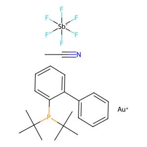 aladdin 阿拉丁 A118699 (乙腈)[(2-联苯)二叔丁基膦]六氟锑酸金(I) 866641-66-9 98%