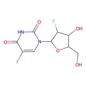 aladdin 阿拉丁 D122949 1-(2-脱氧-2-氟-β-D-阿拉伯呋喃基)-5-碘尿嘧啶 69123-98-4 98%