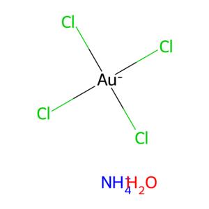 aladdin 阿拉丁 A124024 四氯金酸铵 水合物 13874-04-9 99.99%(metals basis)