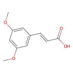 aladdin 阿拉丁 D101934 3,5-二甲氧基肉桂酸，主要为反式 16909-11-8 99%