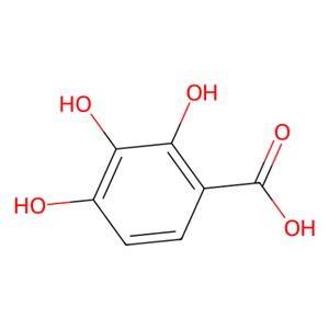 aladdin 阿拉丁 T114006 2，3，4-三羟基苯甲酸 水合物 610-02-6 97%