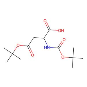 aladdin 阿拉丁 B105757 叔丁氧羰基-L-天冬氨酸-4-叔丁酯 1676-90-0 98%