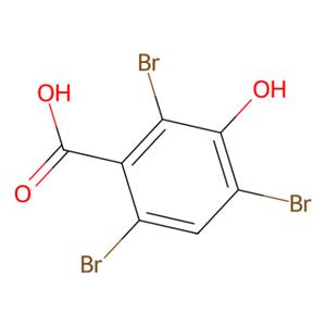 aladdin 阿拉丁 T108990 2,4,6-三溴-3-羟基苯甲酸（TBHBA） 14348-40-4 98%