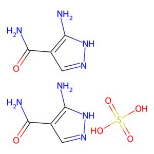 aladdin 阿拉丁 A102971 3-氨基-4-甲酰胺基吡唑半硫酸盐 27511-79-1 98%
