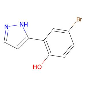 aladdin 阿拉丁 B152233 4-溴-2-(1H-吡唑-3-基)苯酚 99067-15-9 98%