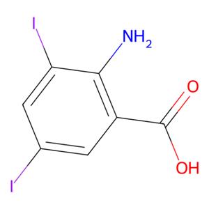 aladdin 阿拉丁 D154846 3,5-二碘邻氨基苯甲酸 609-86-9 97%