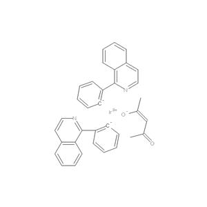 aladdin 阿拉丁 B123007 二(1-苯基-异喹啉)(乙酰丙酮)合铱(III) 435294-03-4 98%