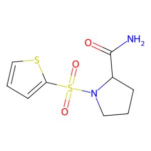 aladdin 阿拉丁 T121188 N-(2-噻吩磺酰基)-L-脯氨酰胺三氟乙酸盐 1089663-51-3 95%