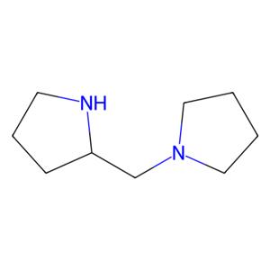 aladdin 阿拉丁 P121161 (R)-(-)-1-(2-吡咯烷基甲基)吡咯烷 60419-23-0 98%