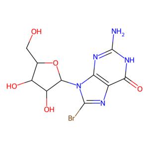 aladdin 阿拉丁 B152930 8-溴鸟苷水合物 4016-63-1 98%
