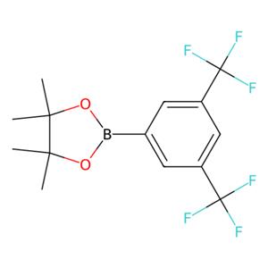 aladdin 阿拉丁 B153056 2-[3,5-双(三氟甲基)苯基]-4,4,5,5-四甲基-1,3,2-二氧杂环戊硼烷 69807-91-6 98%