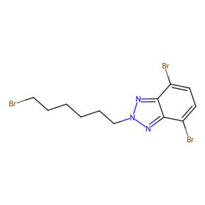 aladdin 阿拉丁 D155687 4,7-二溴-2-(6-溴己基)苯并三唑 890704-02-6 97%
