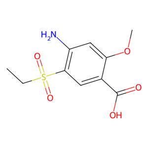aladdin 阿拉丁 A151775 4-氨基-5-(乙基磺酰基)-2-甲氧基苯甲酸 71675-87-1 98%