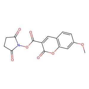 aladdin 阿拉丁 M131413 7-甲氧基香豆素-3-羧酸-N-琥珀酰亚胺酯 150321-92-9 97%