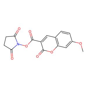 7-甲氧基香豆素-3-羧酸-N-琥珀酰亚胺酯,7-Methoxycoumarin-3-carboxylic acid N-succinimidyl ester