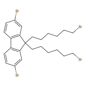 aladdin 阿拉丁 D154547 2,7-二溴-9,9-双(6-溴己基)芴 570414-33-4 98%