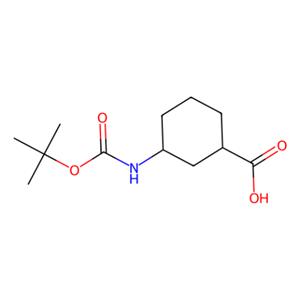 aladdin 阿拉丁 S161401 (1S,3R)-3-(叔丁氧羰基氨基)环己烷甲酸 222530-34-9 97%