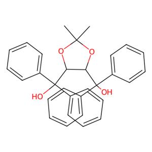 (-)-4,5-双[羟基(二苯基)甲基]-2,2-二甲基-1,3-二氧戊环,(-)-4,5-Bis[hydroxy(diphenyl)methyl]-2,2-dimethyl-1,3-dioxolane