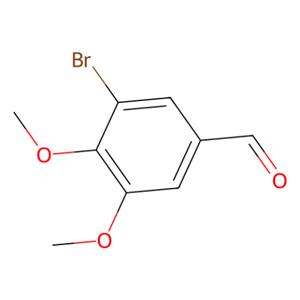 aladdin 阿拉丁 B153184 3-溴-4,5-二甲氧基苯甲醛 6948-30-7 98%