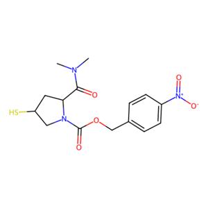 aladdin 阿拉丁 N159260 (2S,4S)-2-(二甲基氨基甲酰)-4-巯基-1-吡咯烷甲酸4-硝基苯甲酯 96034-64-9 95%
