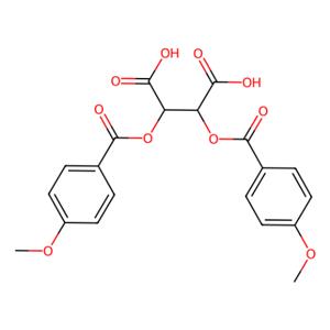aladdin 阿拉丁 D119732 (-)-二-对甲氧苯酰-L-酒石酸 50583-51-2 97%