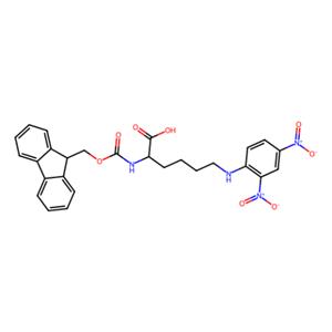 aladdin 阿拉丁 F116835 N-芴甲氧羰基-N'-2,4-二硝基苯基-L-赖氨酸 148083-64-1 98%