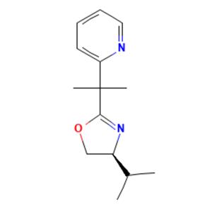 (S)-4-异丙基-2-(2-(吡啶-2-基)丙-2-基)-4,5-二氢恶唑,(S)-4-Isopropyl-2-(2-(pyridin-2-yl)propan-2-yl)-4,5-dihydrooxazole