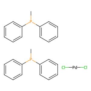 双(甲基二苯膦)二氯化钯(II),Bis(methyldiphenylphosphine)palladium(II) Dichloride