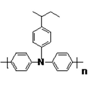 聚[(4,4′-(N-(4-仲丁基苯基)二苯胺)],Poly[4,4′-(N-(4-secbutylphenyl)diphenylamine]