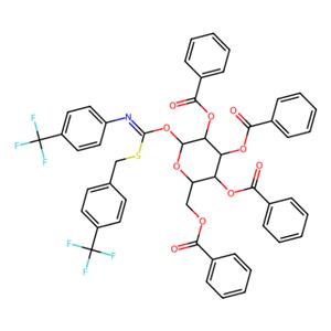 2,3,4,6-四-O-苯甲酰-α-D-吡喃葡萄糖基-對(duì)三氟甲基芐硫代-N-(對(duì)三氟甲基苯基)甲酰亞胺鹽,2,3,4,6-Tetra-O-benzoyl-α-D-glucopyranosyl p-Trifluoromethylbenzylthio-N-(p-trifluoromethylphenyl)formimidate