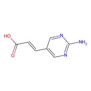 aladdin 阿拉丁 E478971 (2E)-3-(2-氨基嘧啶-5-基)丙烯酸 335030-80-3 95%