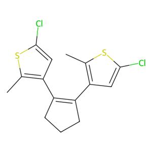 1,2-双(5-氯-2-甲基噻吩-3-基)环戊-1-烯,5-Chloro-3-[2-(5-chloro-2-methylthien-3-yl)cyclopent-1-en-1-yl]-2-methylthiophene