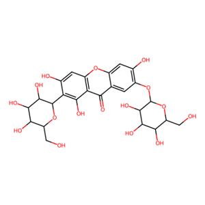aladdin 阿拉丁 N114072 新芒果苷 64809-67-2 分析标准品,≥98%