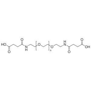 aladdin 阿拉丁 B122210 α,ω-双{2-[(3-羧基-1-氧丙基)氨基]乙基}聚乙二醇 74558-41-1 分子量~2000