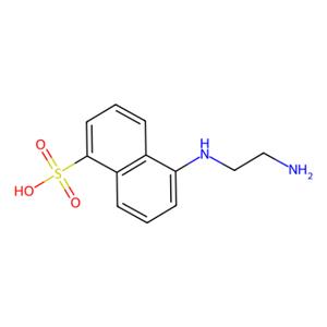 aladdin 阿拉丁 N136343 5-(2-氨基乙基氨基)-1-萘磺酸 50402-56-7 98%,适用于荧光