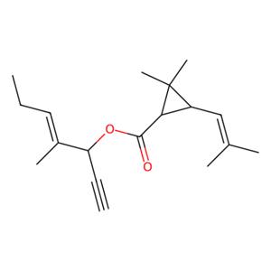 aladdin 阿拉丁 E573605 烯炔菊酯 54406-48-3 右旋反式异构体混合物，90%