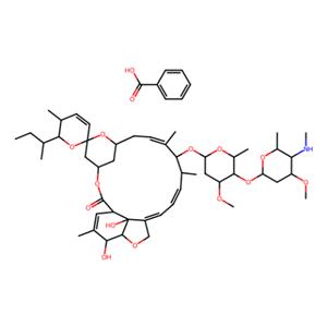 aladdin 阿拉丁 E421853 甲胺基阿维菌素苯甲酸盐 155569-91-8 10mM in DMSO