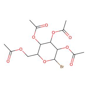 aladdin 阿拉丁 A120774 四乙酰基-α-D-溴代半乳糖 3068-32-4 93%,约含2% CaCO3稳定剂