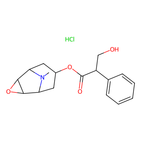 (-)-盐酸东莨菪碱,(-)-Scopolamine hydrochloride