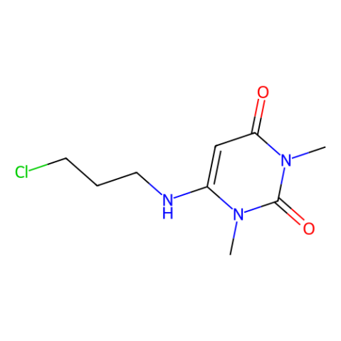 6-[(3-氯丙基)氨基]-1,3-二甲基尿嘧啶,6-[(3-Chloropropyl)amino]-1,3-dimethyluracil