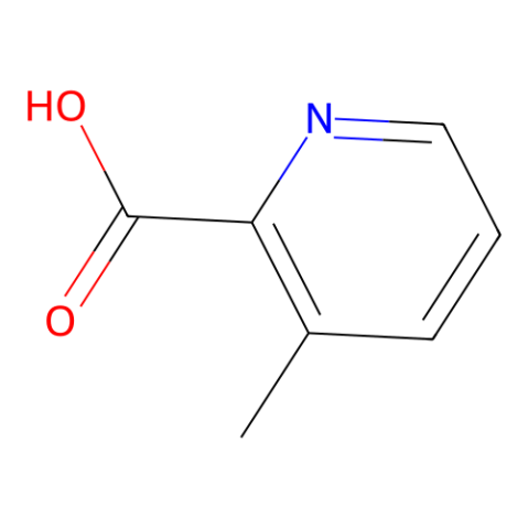 3-甲基吡啶-2-甲酸,3-Methylpyridine-2-carboxylic acid