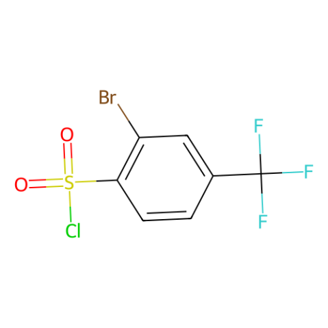 2-溴-4-三氟甲基苯磺酰氯,2-Bromo-4-(trifluoromethyl)benzenesulfonyl chloride