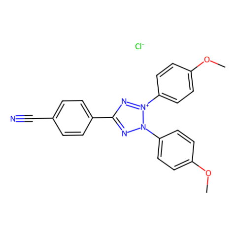 2,3-雙(4-甲氧苯基)-5-(4-氰苯基)氯化四氮唑,2,3-Bis(4-methoxyphenyl)-5-(4-cyanophenyl)tetrazolium Chloride