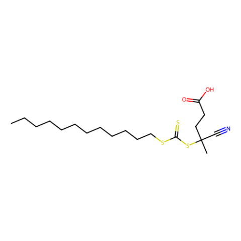 4-氰基-4-[(十二烷基硫烷基硫羰基)硫烷基]戊酸,4-Cyano-4-(dodecylsulfanylthiocarbonyl)sulfanylpentanoic acid