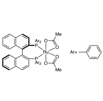 二乙酸根[(R)-(+)-2,2'-二(二苯基膦基)-1,1'-聯(lián)萘基]釕(II),(R)-Ru(OAc)?(BINAP)